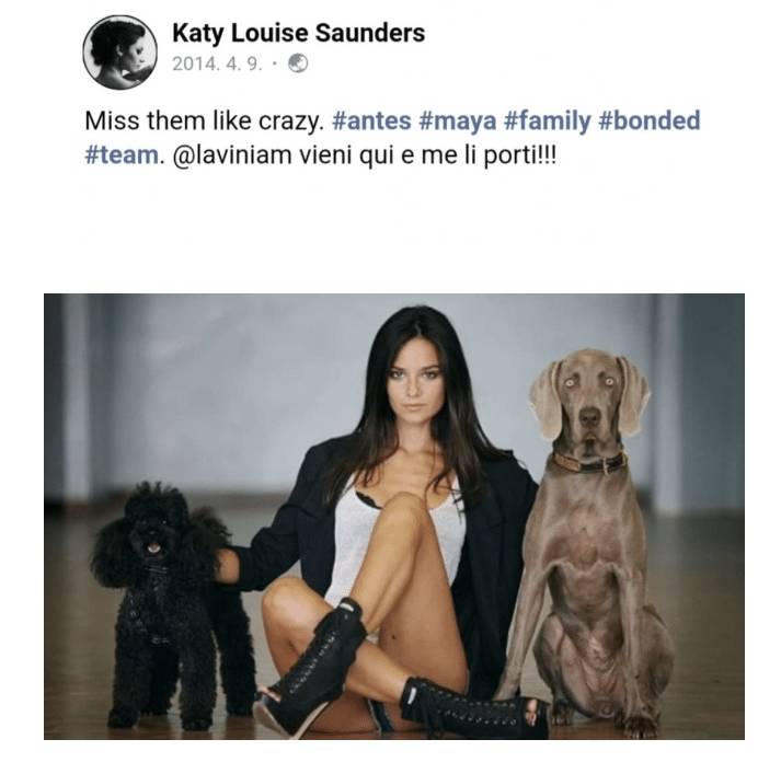 potret Katy Louise Saunders (allkpop.com)