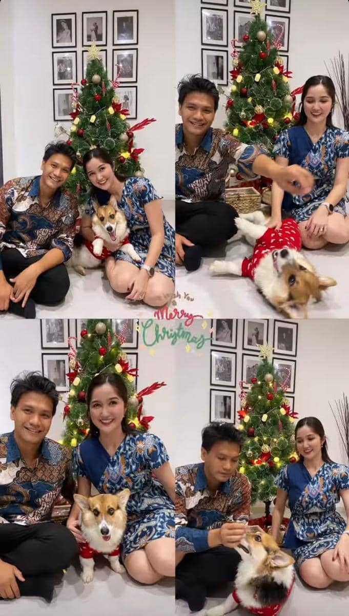 Potret Beauty Queen Tanah Air Saat Rayakan Natal 2022 (Instagram.com/soniafergina)