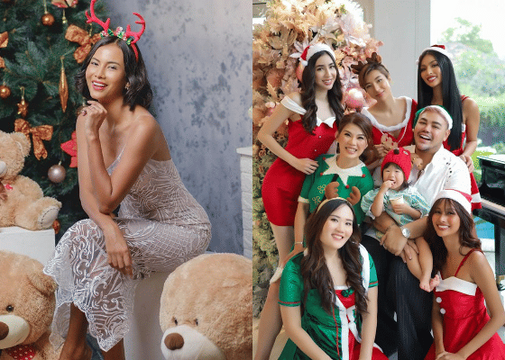 9 Potret Sukacita Beauty Queens Tanah Air Rayakan Natal 2022, Semarak!