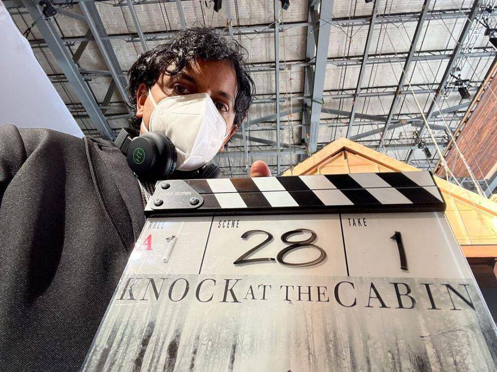 Belakang layar Knock at the Cabin (instagram.com/mnight)
