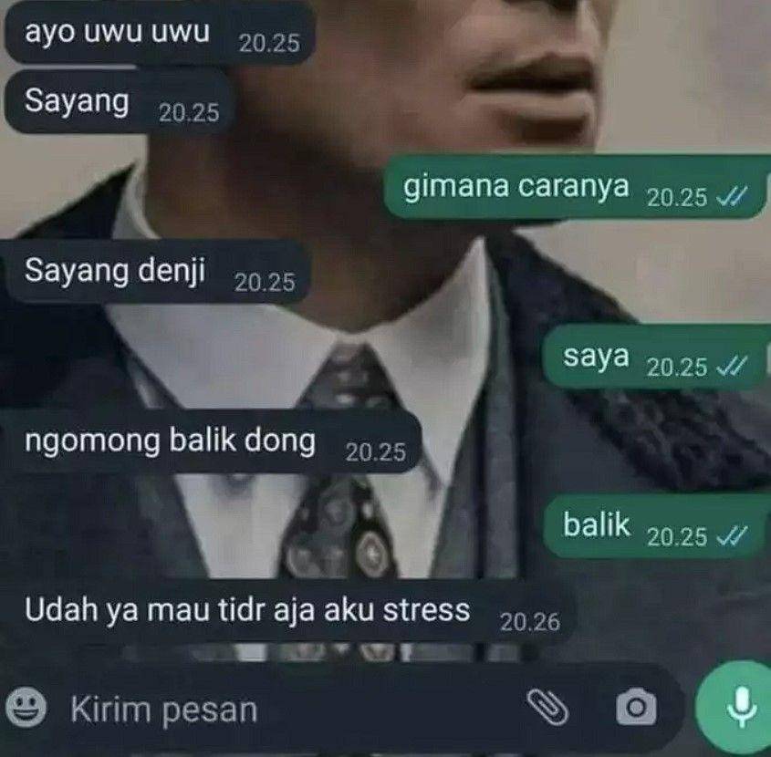 chat nurutin ayang (instagram.com/bagihumor)