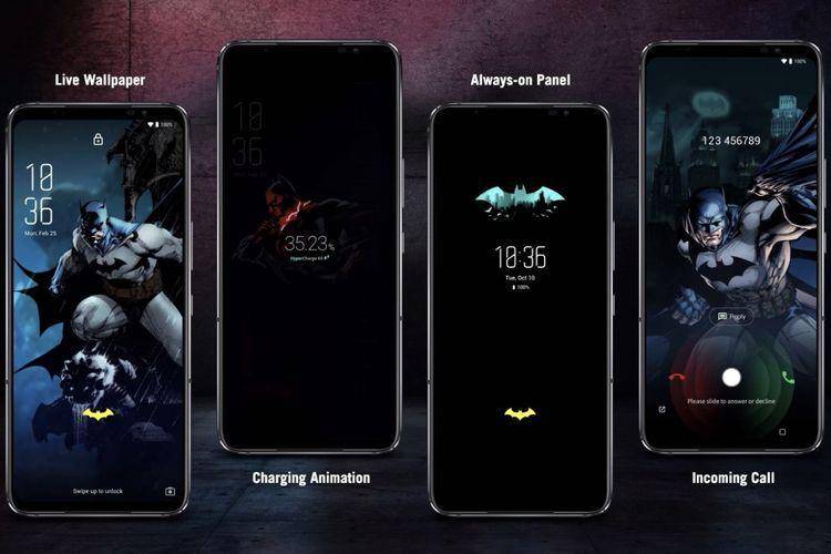 ASUS ROG Phone 6 Batman Edition hadir dengan antarmuka bernuansa Batman (rog.asus.com/ASUS ROG Phone 6 )