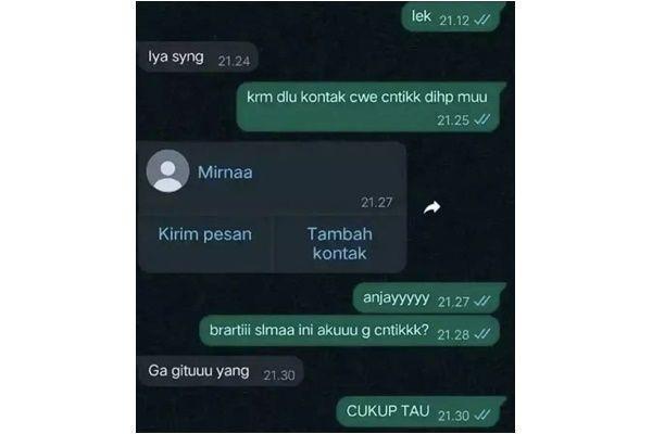 10 Chat Lucu Nurutin Kata Ayang, Tetap Saja Bikin Serba Salah
