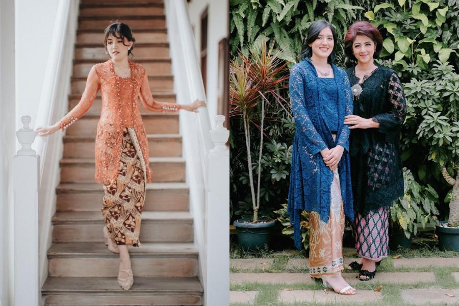 Inspirasi Kebaya ala Ify Alyssa, Gayanya Girly dengan Beragam Model