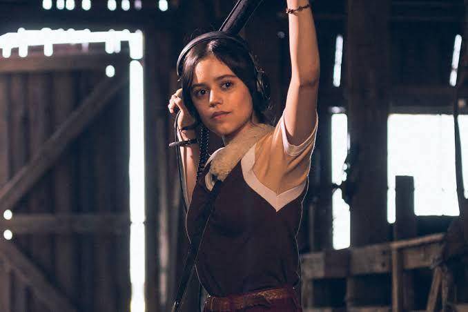 Jenna Ortega di film X (dok. A24/X)