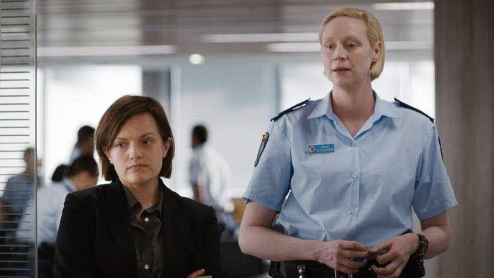 Gwendoline Christie di serial Top of the Lake (dok. See-Saw Films/Top of the Lake)