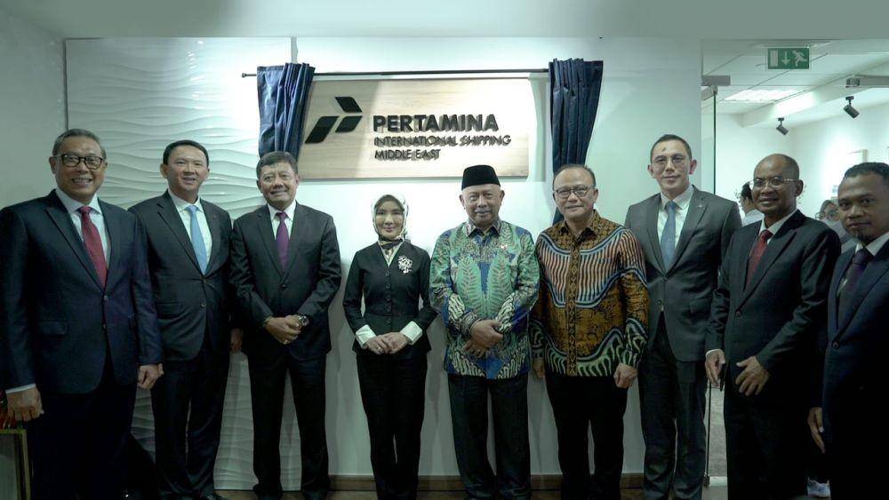 Peresmian Pertamina Intermasional Shipping di Uni Emirates Arab, Jumat (23/12/2022) (Dok. Pertamina)