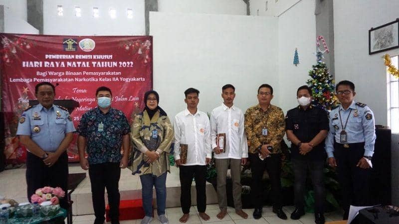 Ratusan Warga Binaan di DIY Terima Remisi Natal, Satu Bebas