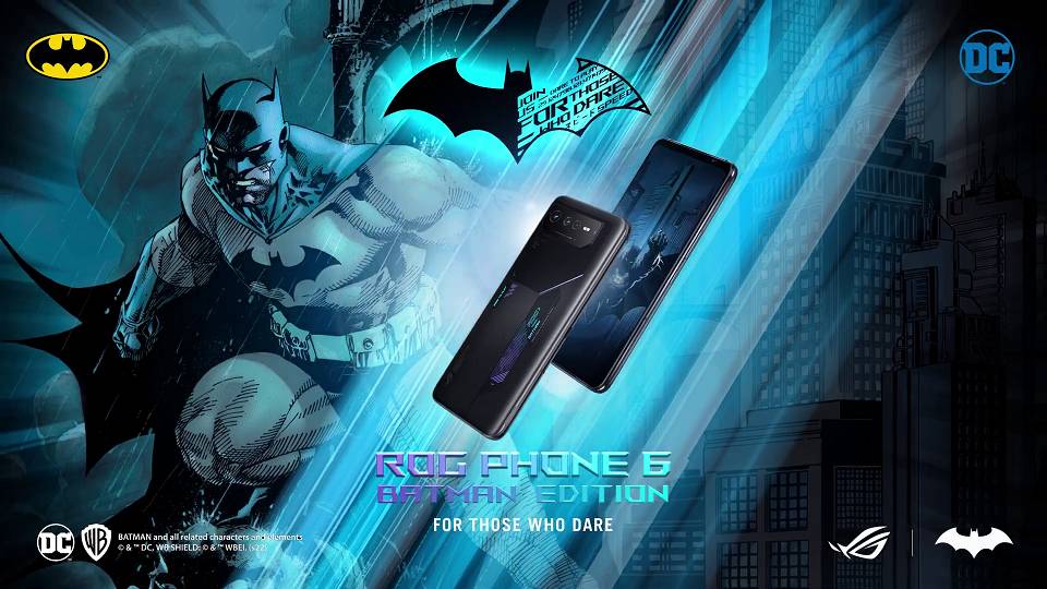 Asus ROG Phone 6 Batman Edition (youtube.com/ROG Global)