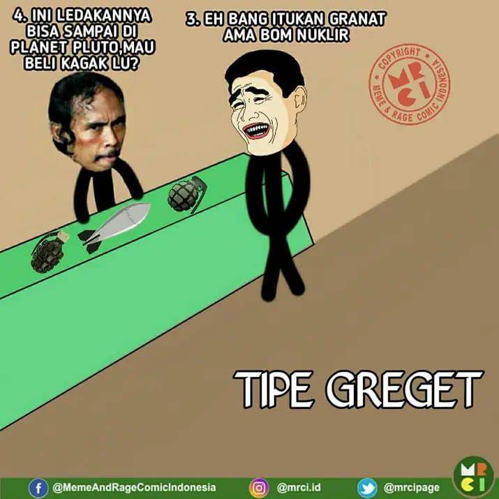 meme tentang petasan di tahun baru (facebook.com/MemeAndRageComicIndonesia)