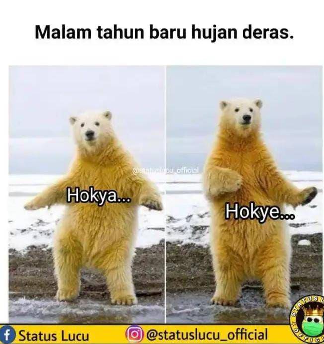 meme lucu serba-serbi tahun baru (instagram.com/statuslucu_official)
