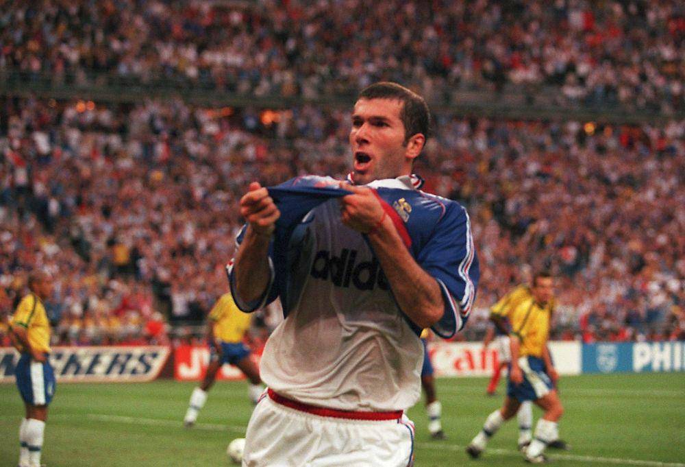 potret Zinedine Zidane (twitter.com/FIFAWorldCup)
