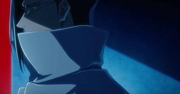 Uryu dengan tampilan seragam Sternritter ( Dok. Pierrot / Bleach )