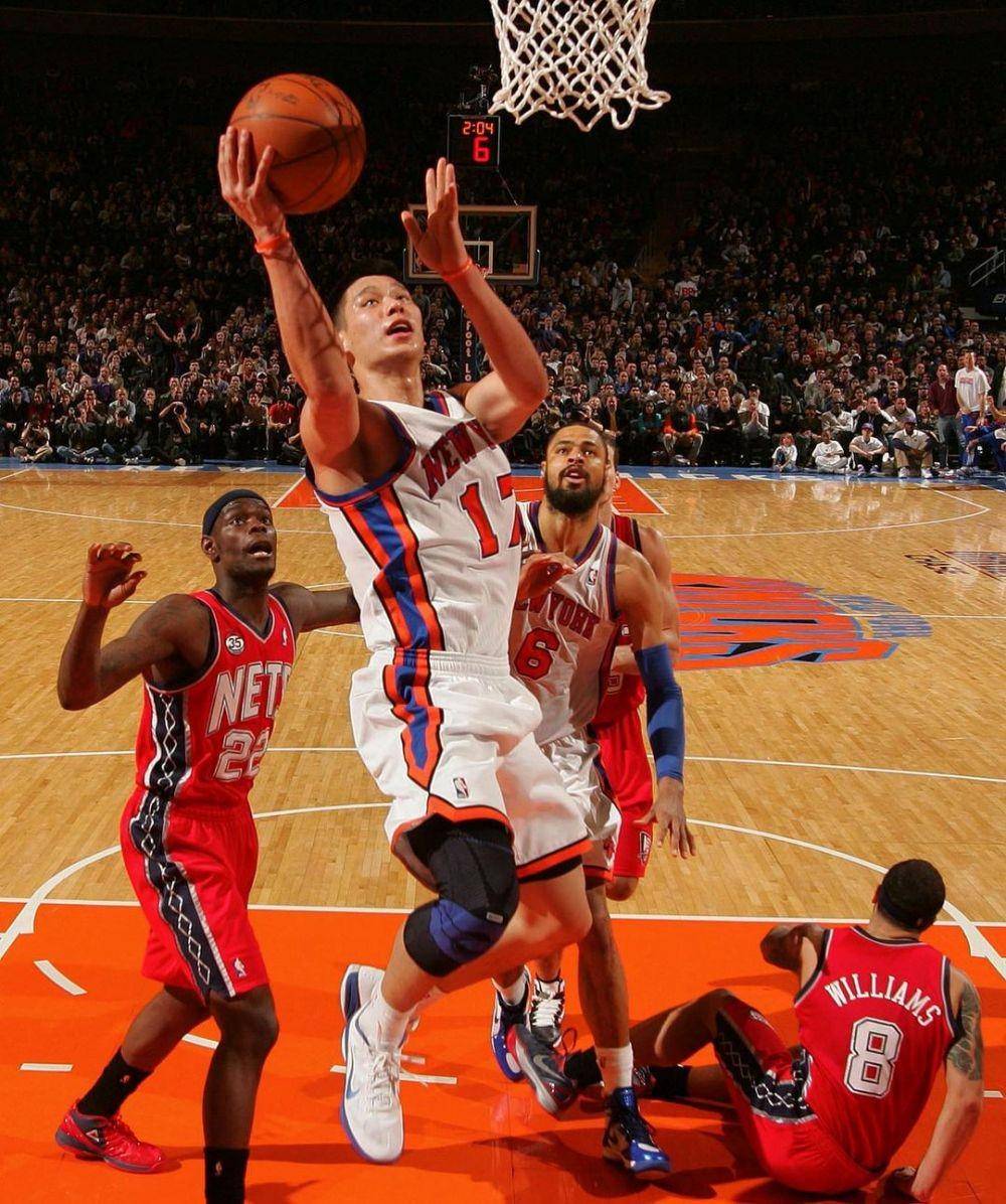 Jeremy Lin saat membela New York Knicks (instagram.com/jlin7)