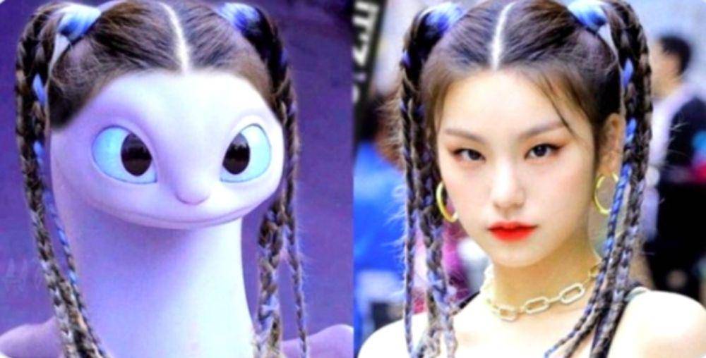 Light Fury dan Yeji ITZY (twitter.com/inokecew)