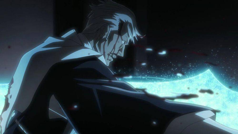 Sasakibe diserang oleh Quincy. (dok. Pierrot/Bleach: Thousand Year Blood War)