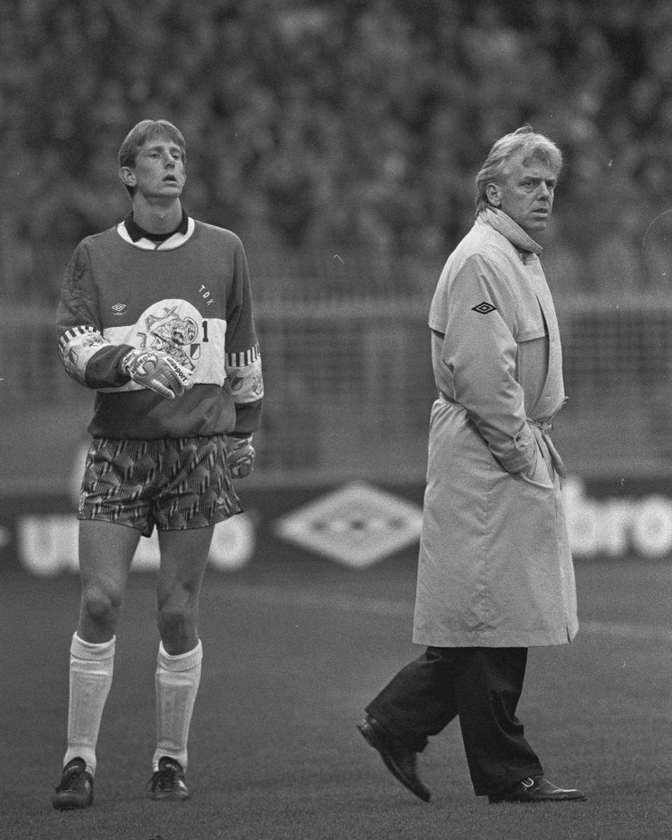 Edwin Van Der Sar debut di Ajax (instagram.com/edwinvandersar1)