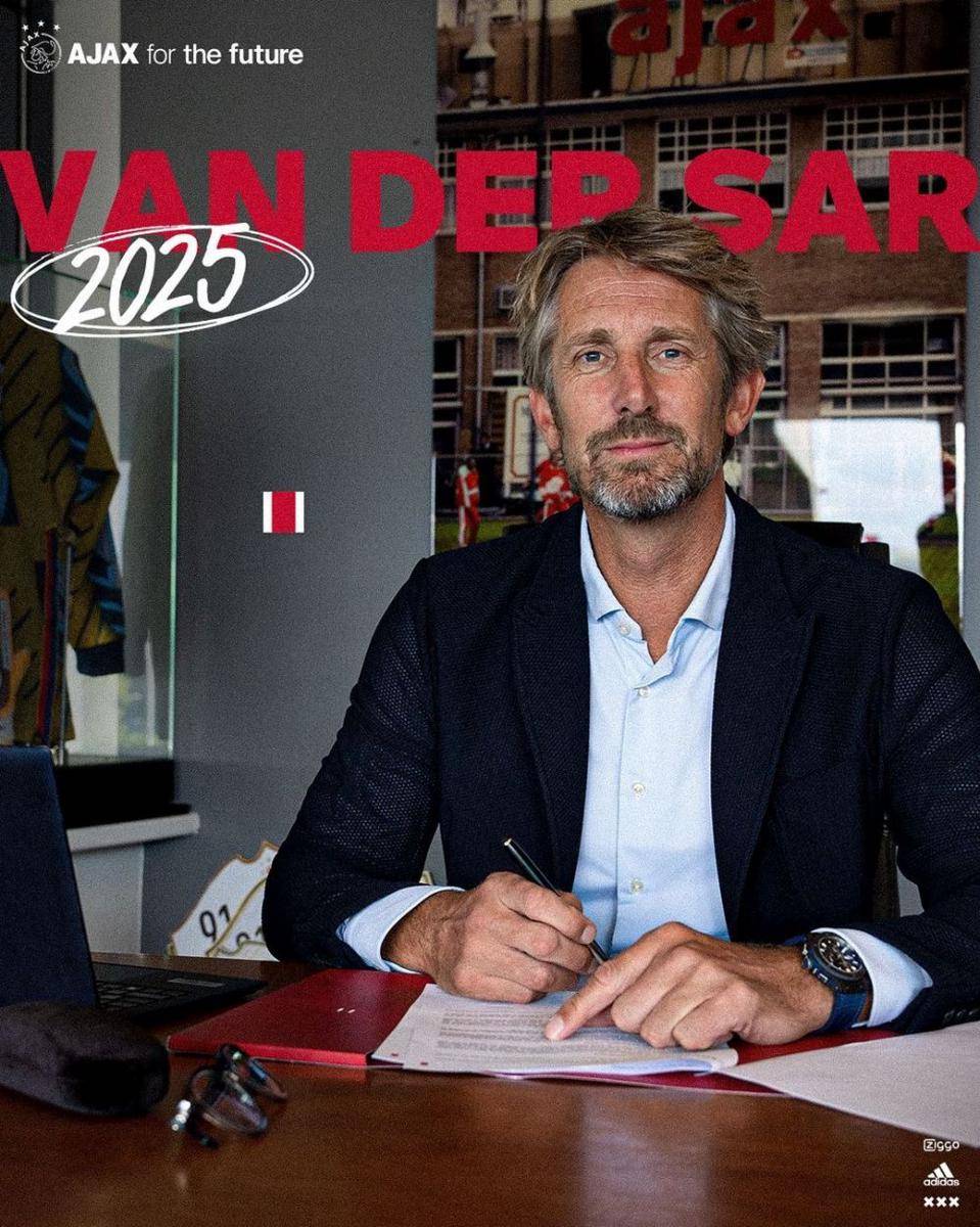 Van der sar saat ini menjadi kepala eksekutif AFC Ajax (instagram.com/edwinvandersar1)