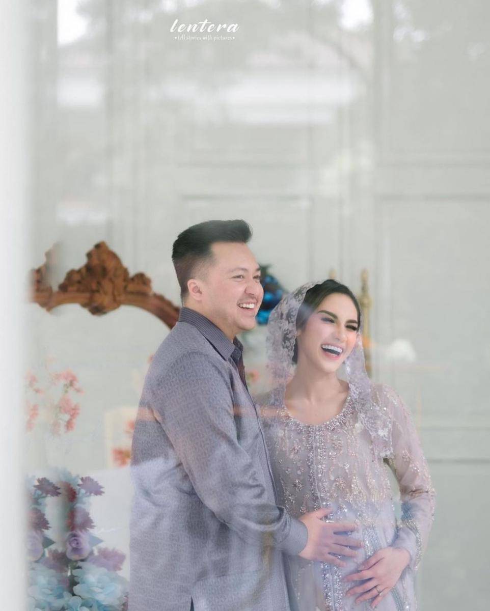 momen tasyakuran 4 bulanan Syahra Larez (instagram.com/syahralarez_new/)