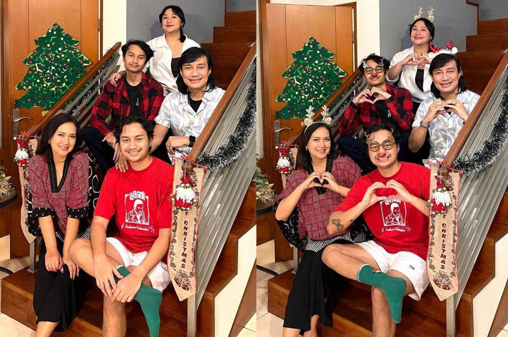 9 Momen Natal Ira Wibowo Bersama Keluarga, Akur Bareng Mantan Suami!