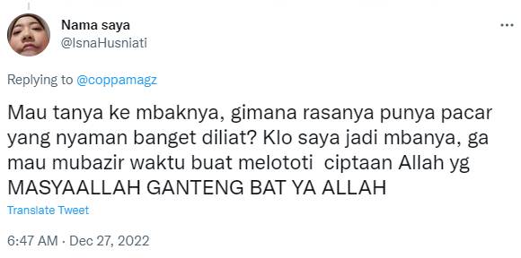 cuitan soal kabar dating Song Joong Ki (twitter.com/IsnaHusniati/)