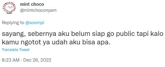 cuitan soal kabar dating Song Joong Ki (twitter.com/mintchoconyam/)