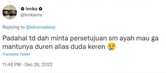 cuitan soal kabar dating Song Joong Ki (twitter.com/lenkavns/)