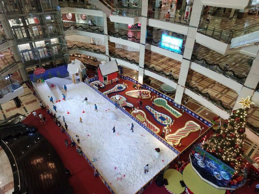 Area snow playground di Mal Taman Anggrek (instagram.com/hendrawitono)