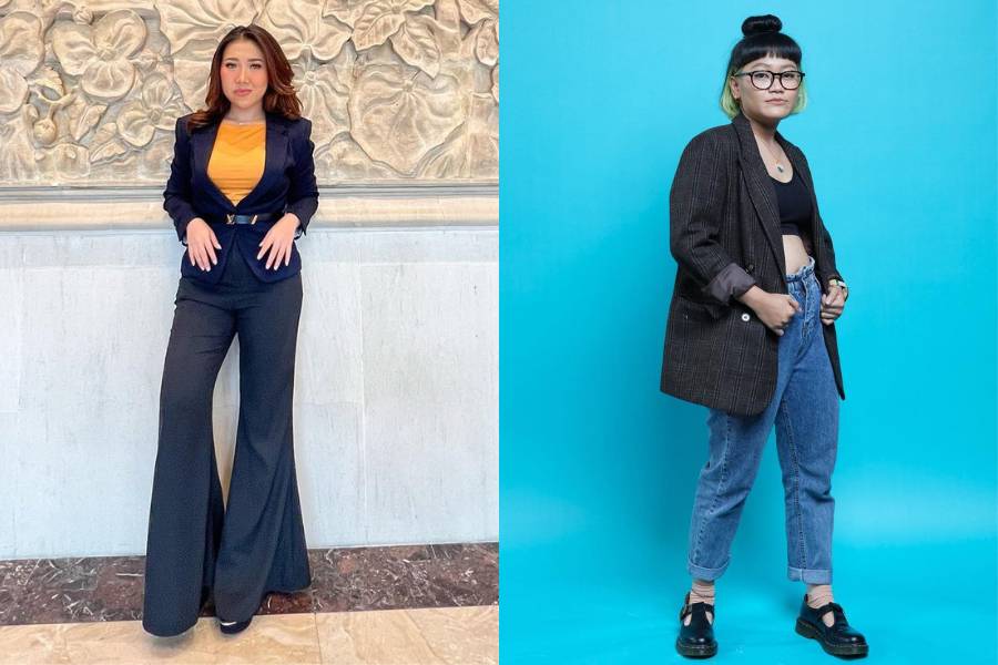 Adu gaya Kiky Saputri vs. Aci Resti (instagram.com/kikysaputrii | instagram.com/aciresti)