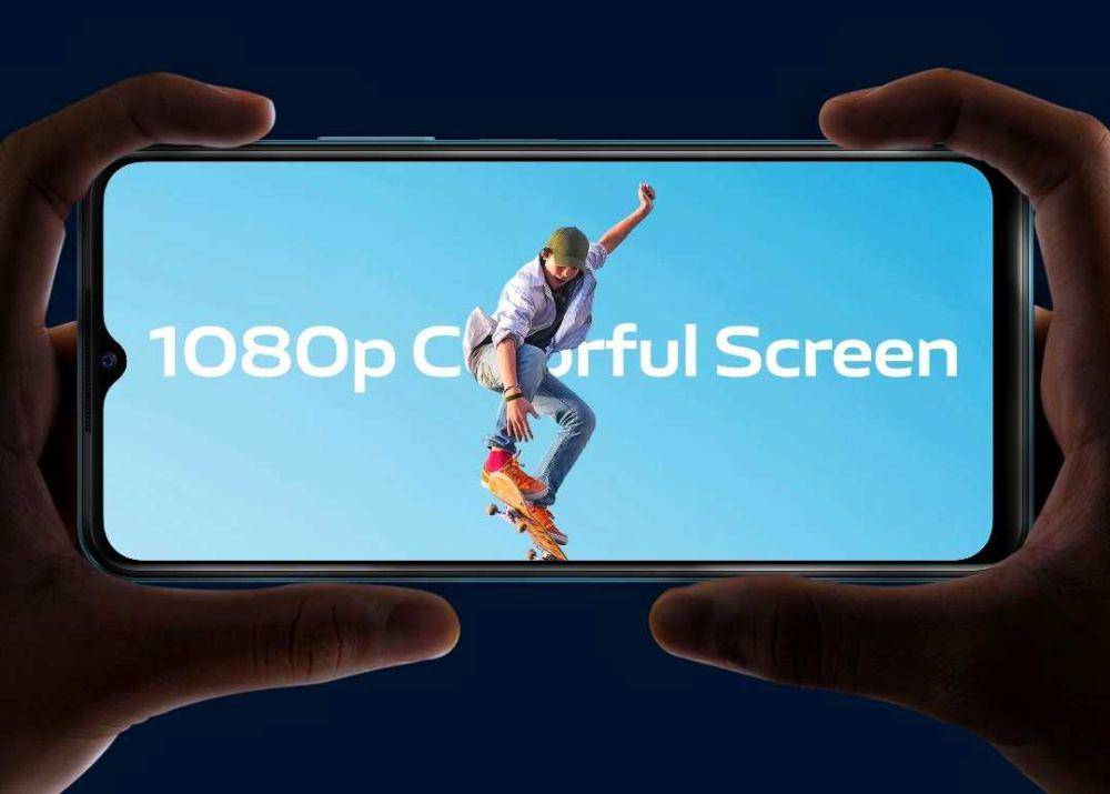 ilustrasi layar smartphone (vivo.com)