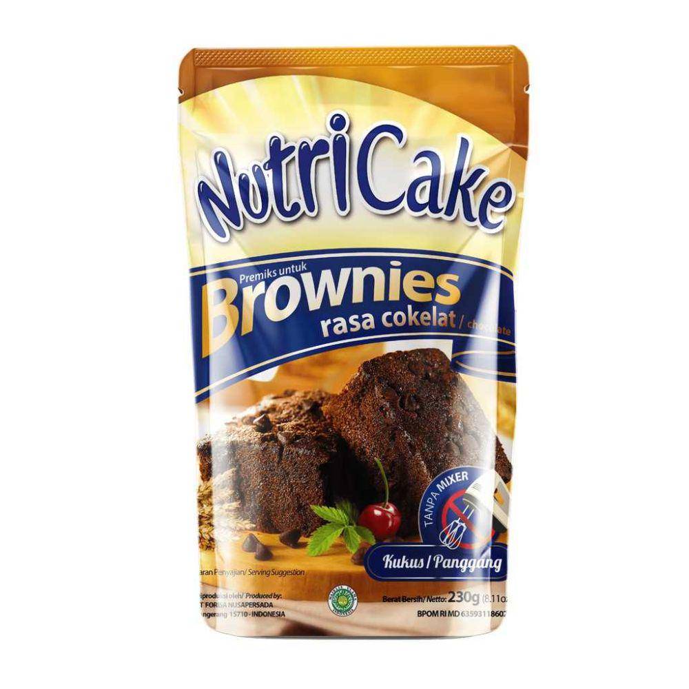 Nutricake Brownies (shopee.co.id/forisastore)