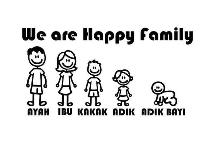 Bahaya penggunaan stiker Happy Family (Hops id)