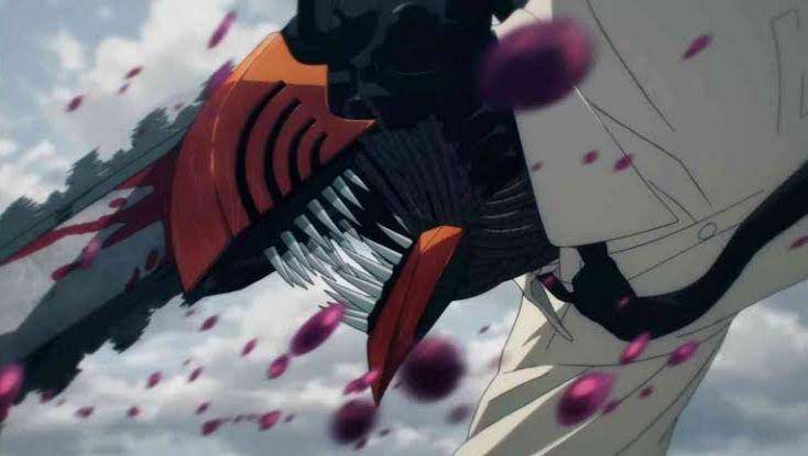 Denji saat bertarung untuk menyelamatkan kucing milik Power. (dok. MAPPA/Chainsaw Man)
