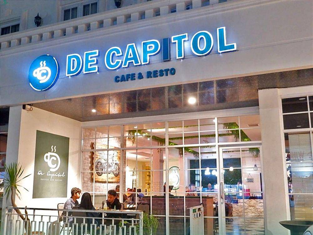 ilustrasi de capitol cafe and resto (instagram.com/decapitol_cafe)