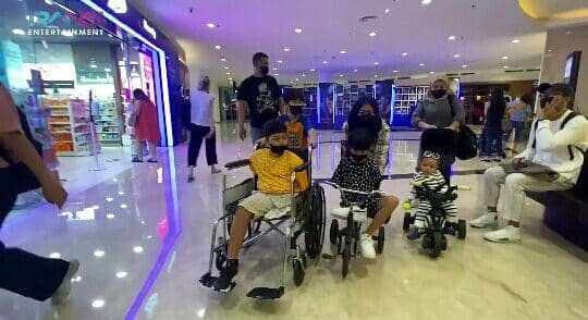 Rafathar dan dua sahabat difabelnya (youtube.com/Rans Entertainment)