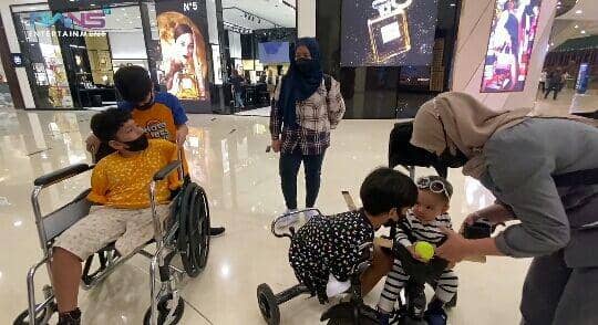 Rafathar dan dua sahabat difabelnya (youtube.com/Rans Entertainment)