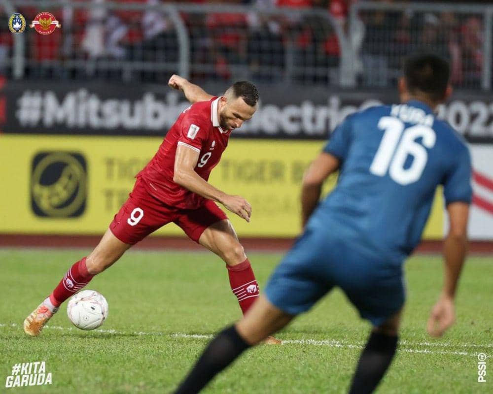 Pertandingan Indonesia vs Brunei di Piala AFF 2022. (Instagram.com/pssi)