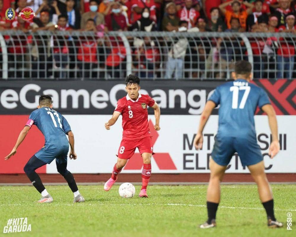 Pertandingan Indonesia vs Brunei di Piala AFF 2022. (Instagram.com/pssi)