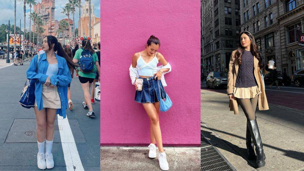 OOTD liburan Beby Tsabina (instagram.com/bebytsabina)