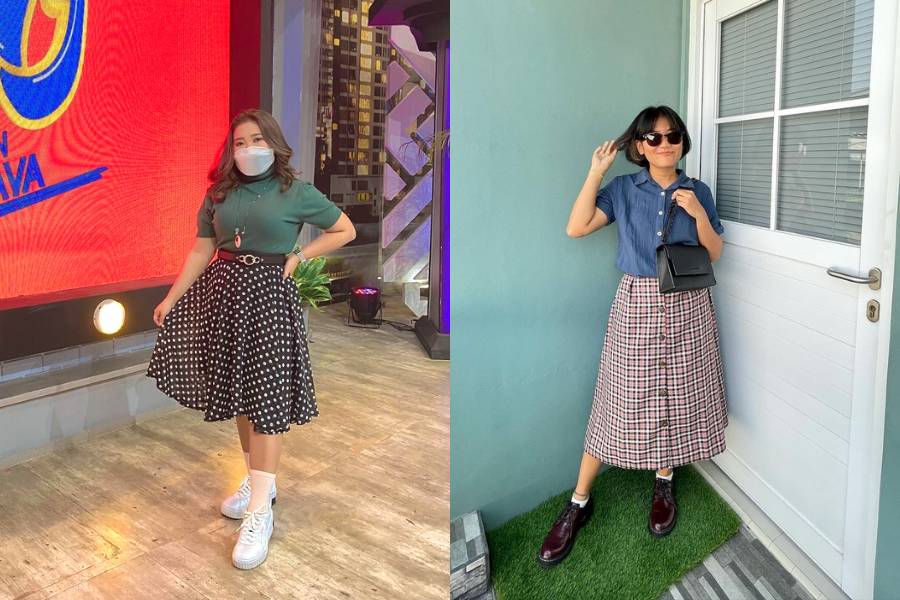 Adu gaya Kiky Saputri vs. Aci Resti (instagram.com/kikysaputrii | instagram.com/aciresti)