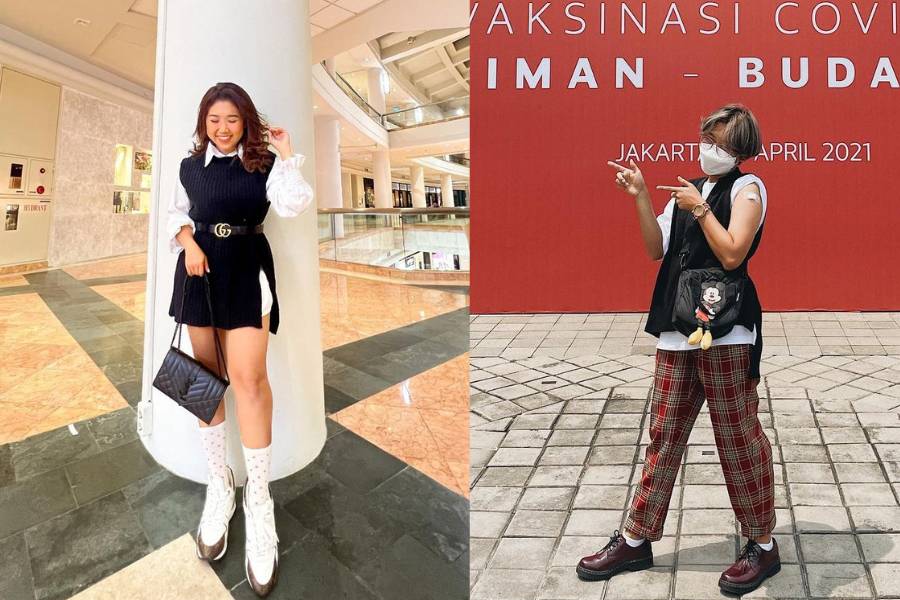 Adu gaya Kiky Saputri vs. Aci Resti (instagram.com/kikysaputrii | instagram.com/aciresti)