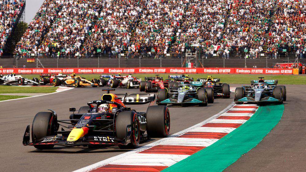 salah satu momen Formula 1 GP Meksiko 2022 (formula1.com)