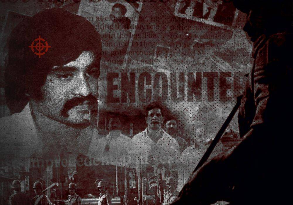poster film Mumbai Mafia: Police vs The Underworld (dok. Netflix/Mumbai Mafia: Police vs The Underworld)