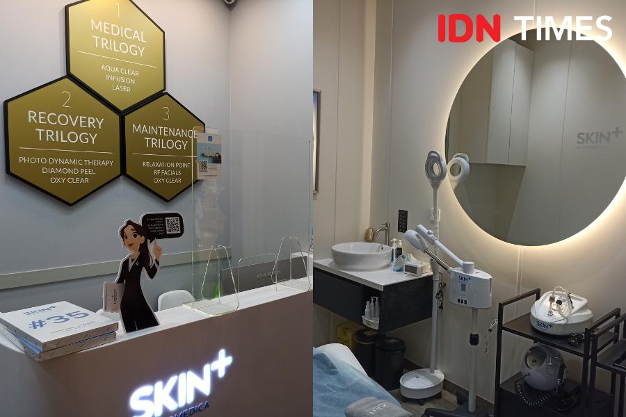 9 Potret Klinik Baru SKIN+ di Lippo Mall Kemang, Siap Glowing?