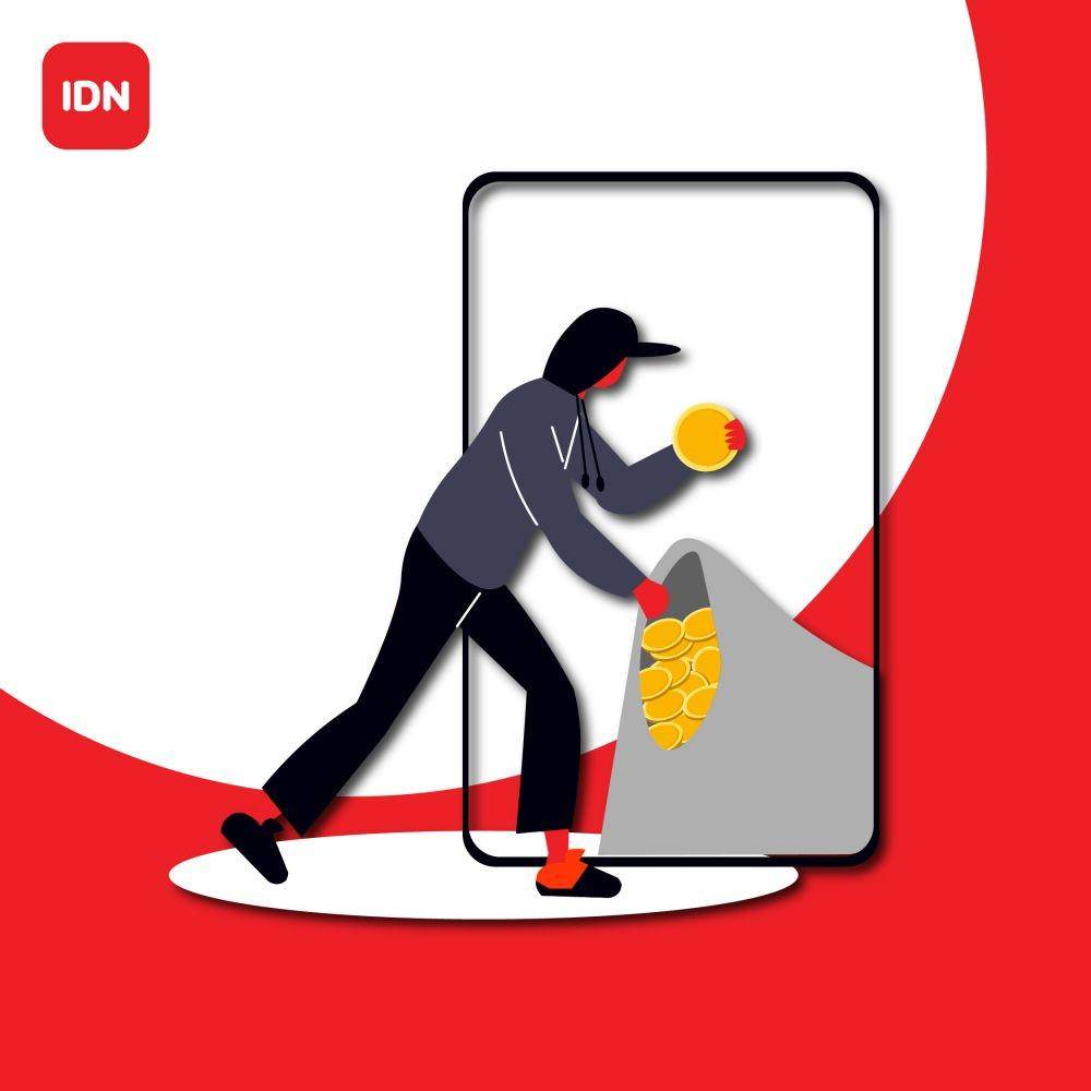 mencairkan poin hasil live streaming di IDN Live (dok. IDN Media)