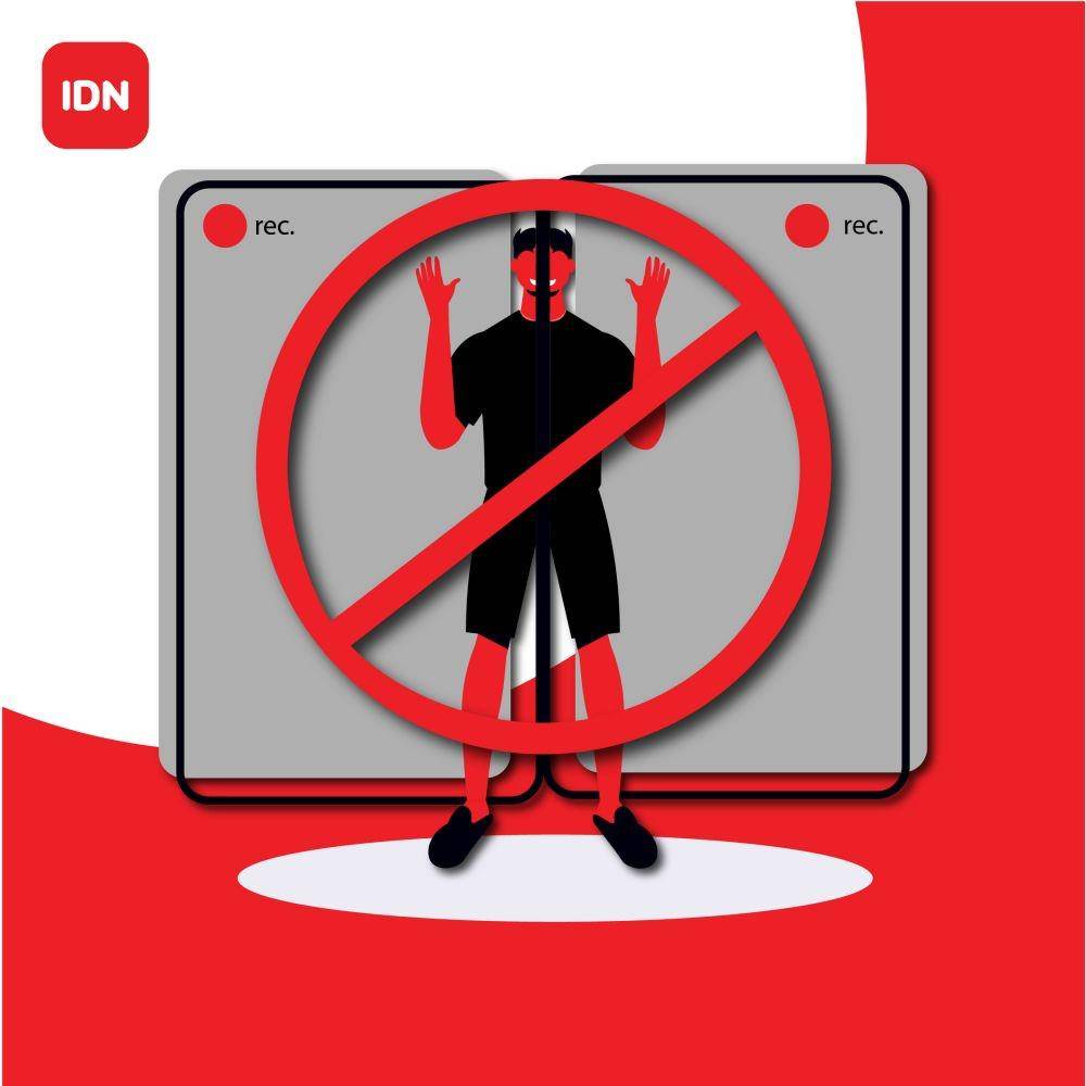 tidak boleh multistream saat live streaming di IDN Live (dok. IDN Media)