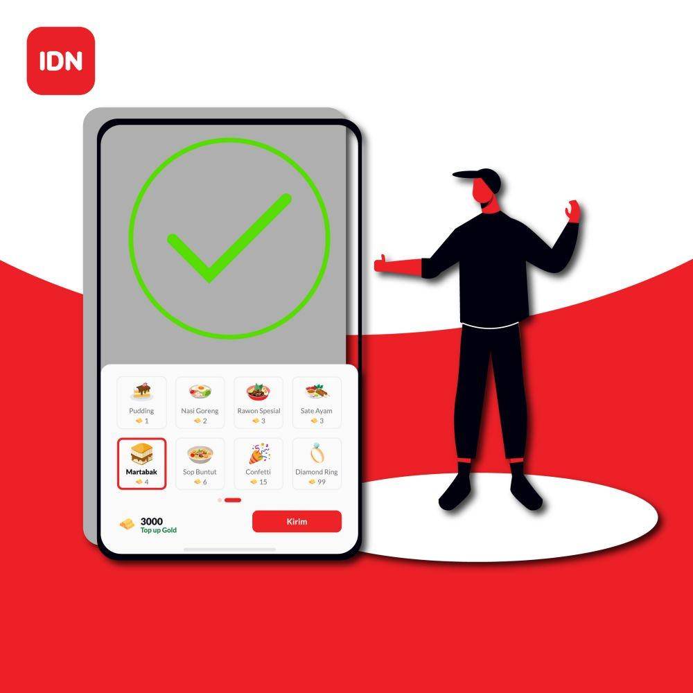 penggunaan layanan lain saat di IDN Live (dok. IDN Media)