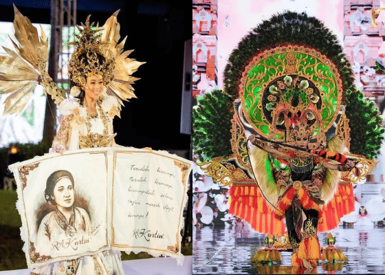 Potret Kostum Nasional Indonesia di Berbagai Ajang Kecantikan Dunia Sepanjang 2022 (Instagram.com/mahakaryadutapesonaindonesia | Instagram.com/missgrandinternational)
