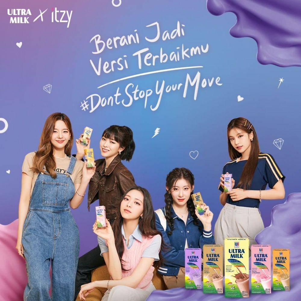 Ultra Milk x ITZY (instagram.com/ultra_mym)