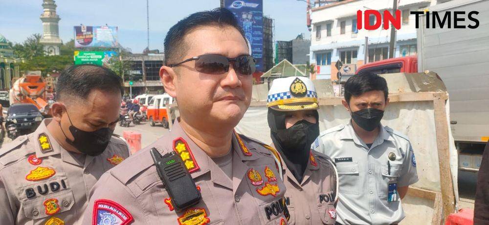 Direktur Lalu Lintas Polda Kaltim Komisaris Besar Polisi Sonny Irawan, Rabu (28/12/2022). (IDN Times/Hilmansyah)